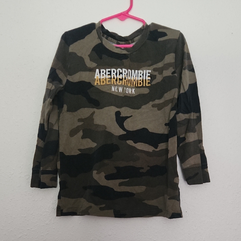 🎊4/$20 // ABERCROMBIE KIDS: Camo Long Sleeve Shirt